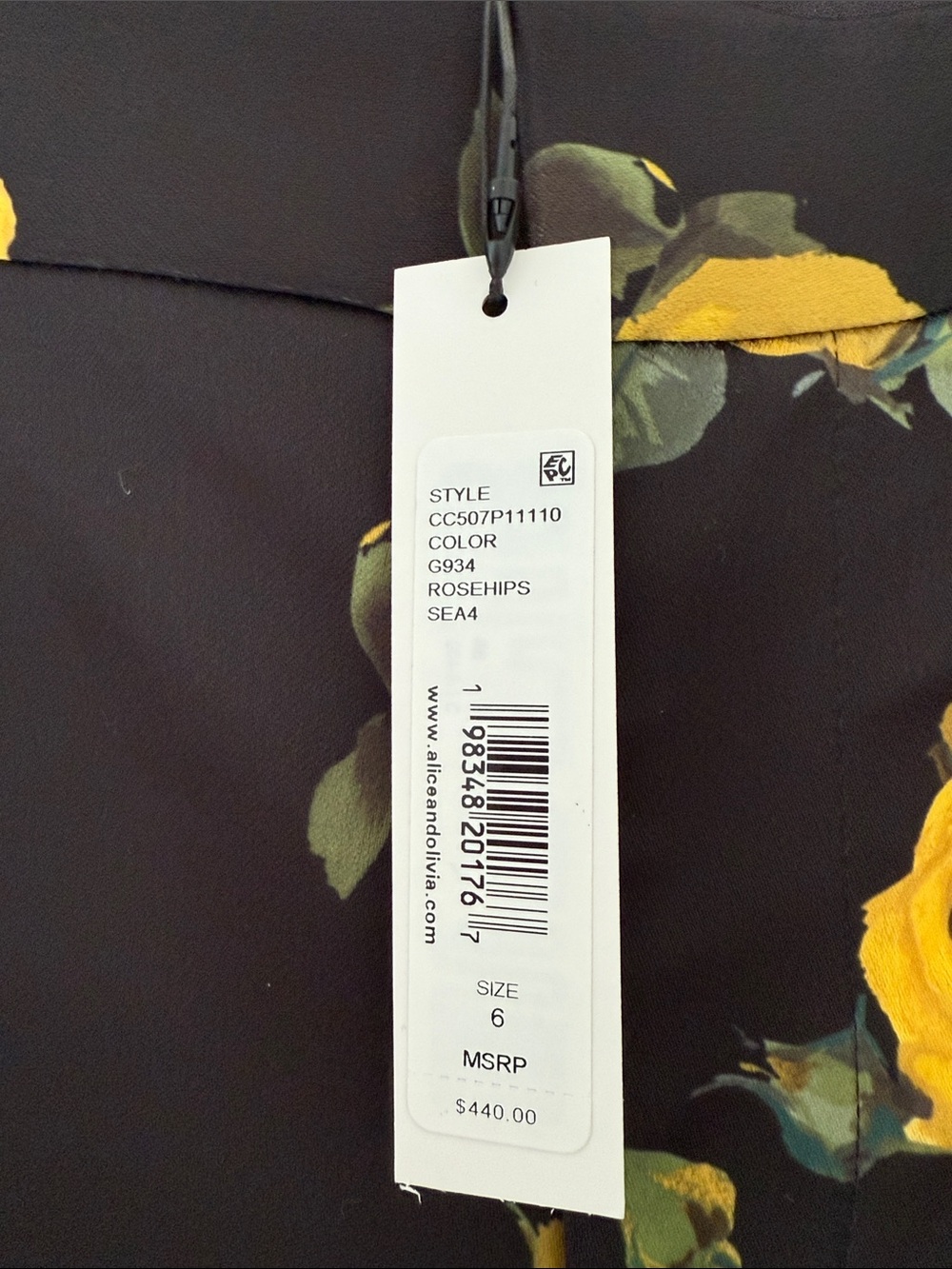 Alice + Olivia MYA PRINTED BLAZER - Picture 4 of 5